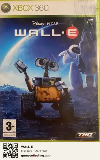 WALL-E Xbox 360, PAL box front