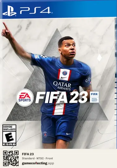 FIFA 23 PlayStation 4, NTSC box front