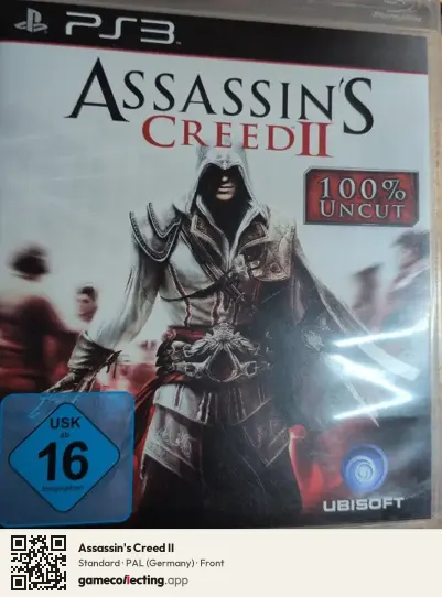 Assassin's Creed II PlayStation 3, Germany box front