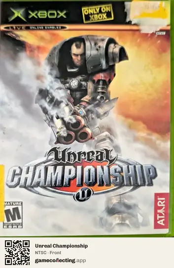 Unreal Championship Xbox, NTSC box front