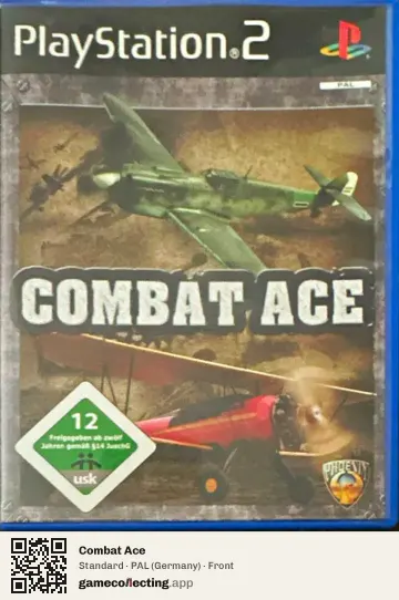 Combat Ace PlayStation 2, Germany box front