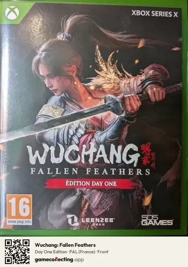 Wuchang: Fallen Feathers Xbox Series X, France box front