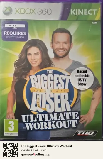 The Biggest Loser: Ultimate Workout Xbox 360, PAL box front