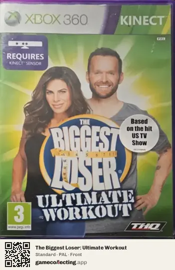 The Biggest Loser: Ultimate Workout Xbox 360, PAL box front