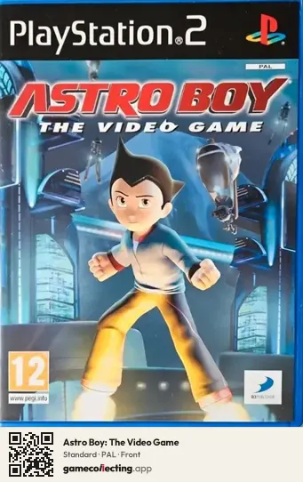 Astro Boy: The Video Game PlayStation 2, PAL box front
