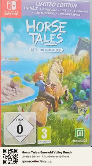 Horse Tales: Emerald Valley Ranch Nintendo Switch, Germany box front