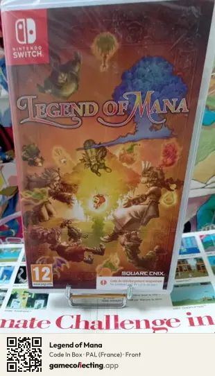 Legend of Mana Nintendo Switch, France box front
