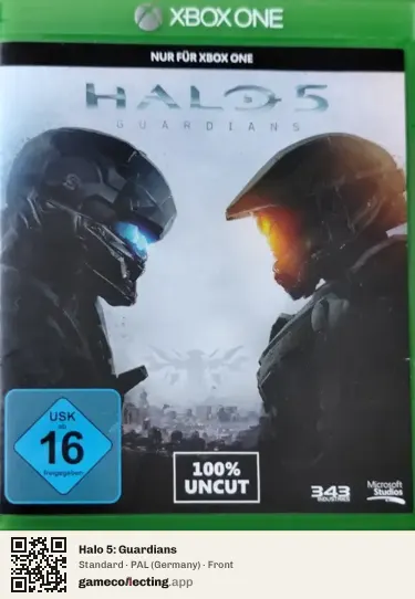 Halo 5: Guardians Xbox One, Germany box front