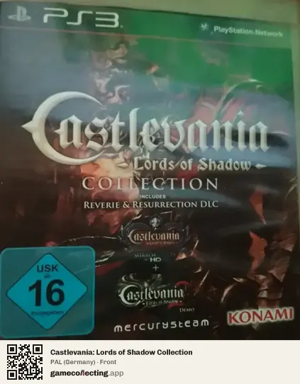 Castlevania: Lords of Shadow Collection PlayStation 3, Germany box front
