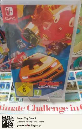 Super Toy Cars 2 Nintendo Switch, PAL box front