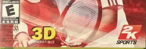 Top Spin 4, the ESRB box on its front