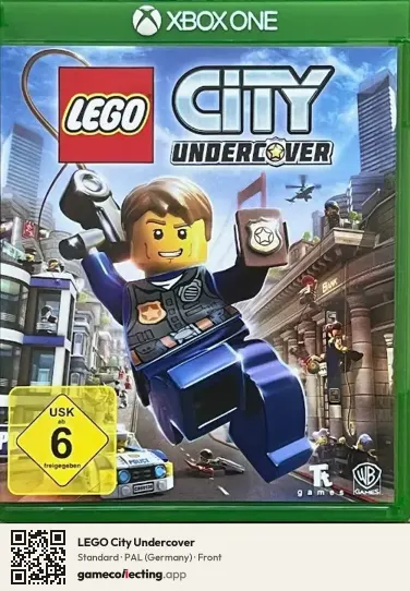 LEGO City Undercover Xbox One, Germany box front