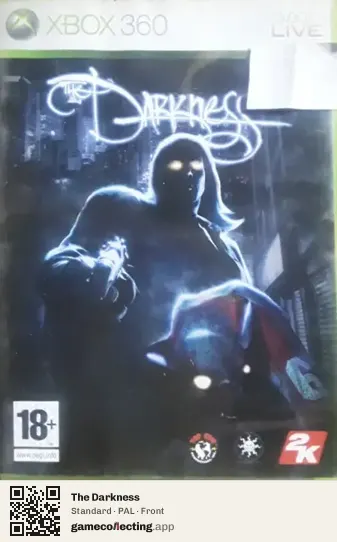 The Darkness Xbox 360, PAL box front