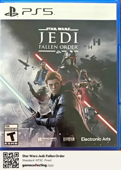 Star Wars Jedi: Fallen Order PlayStation 5, NTSC box front