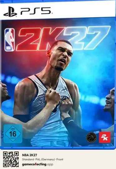 NBA 2K27 PlayStation 5, Germany box front