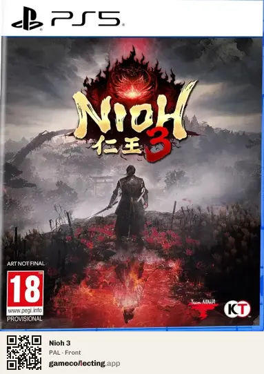 Nioh 3 PlayStation 5, PAL box front