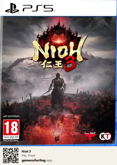 Nioh 3 PlayStation 5, PAL box front