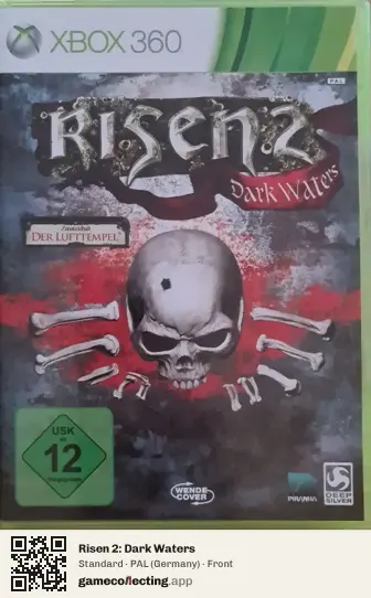 Risen 2: Dark Waters Xbox 360, Germany box front
