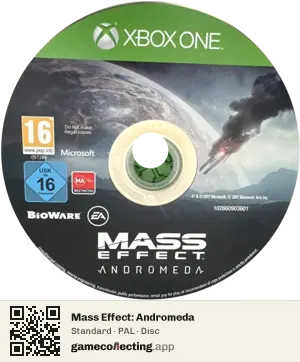 Mass Effect: Andromeda Xbox One, PAL disc