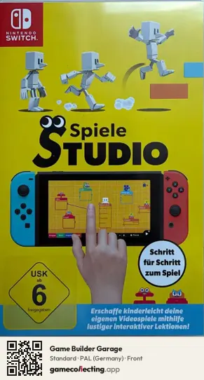Game Builder Garage Nintendo Switch, Germany box front