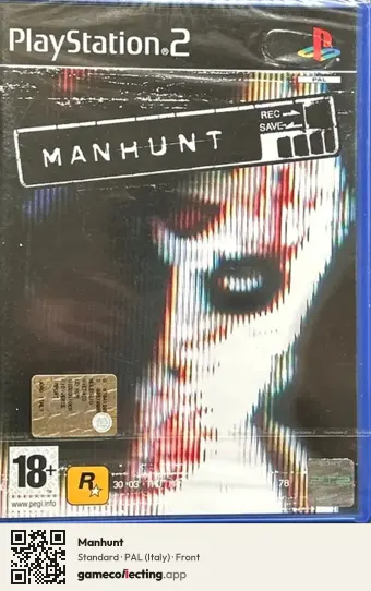 Manhunt PlayStation 2, Italy box front