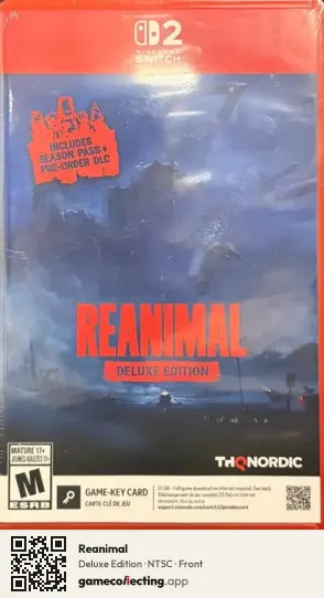 Reanimal Nintendo Switch 2, NTSC box front