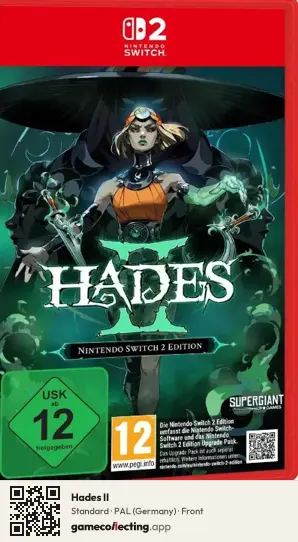 Hades II Nintendo Switch 2, Germany box front