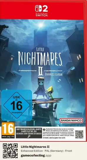 Little Nightmares II Nintendo Switch 2, Germany box front