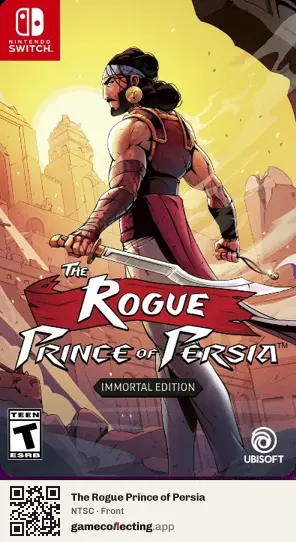 The Rogue Prince of Persia Nintendo Switch, NTSC box front