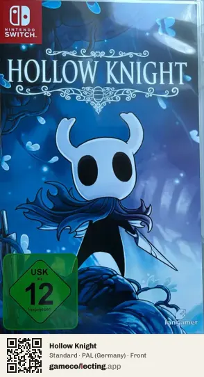 Hollow Knight Nintendo Switch, Germany box front