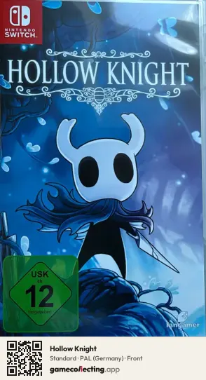 Hollow Knight Nintendo Switch, Germany box front