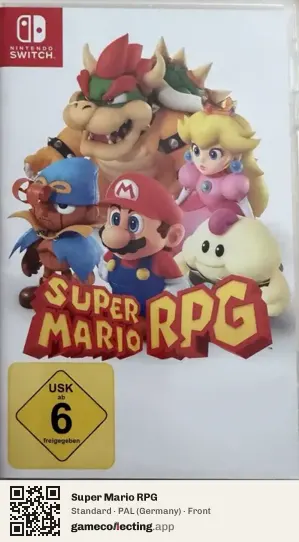 Super Mario RPG Nintendo Switch, Germany box front