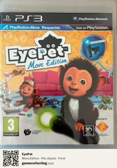 EyePet PlayStation 3, Spain box front