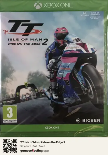 TT Isle of Man: Ride on the Edge 2 Xbox One, PAL box front