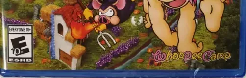 Tomba!, the ESRB box on its front