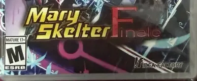Mary Skelter Finale, the ESRB box on its front