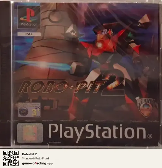 Robo Pit 2 PlayStation, PAL box front