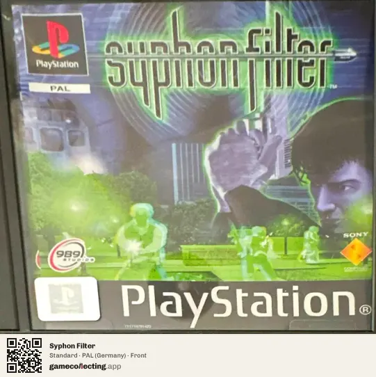 Syphon Filter PlayStation, Germany box front