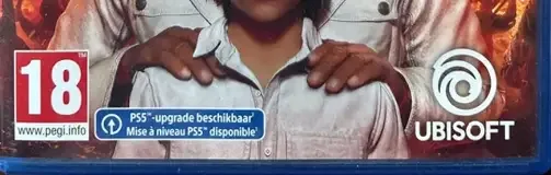 Far Cry 6, the PEGI square on its front