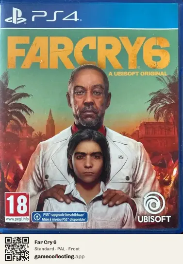 Far Cry 6 PlayStation 4, PAL box front