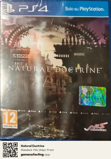 Natural Doctrine PlayStation 4, Italy box front