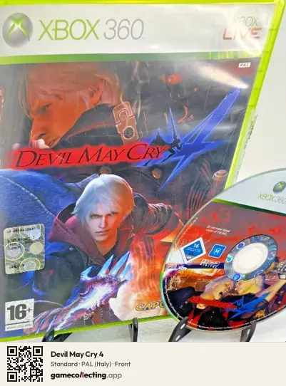 Devil May Cry 4 Xbox 360, Italy box front