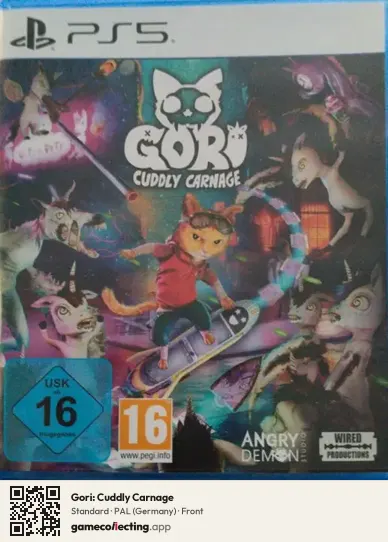 Gori: Cuddly Carnage PlayStation 5, Germany box front