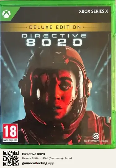 Directive 8020 Xbox Series X, Germany box front