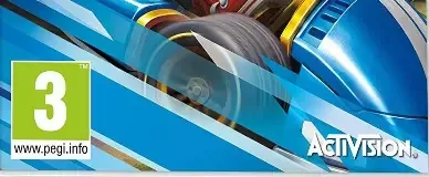Crash Team Racing Nitro-Fueled, the PEGI square on its front