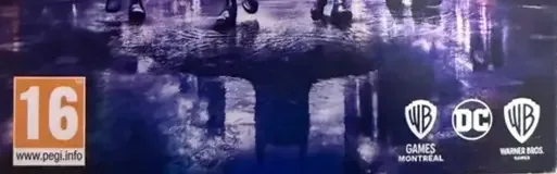 Gotham Knights, the PEGI square on its front