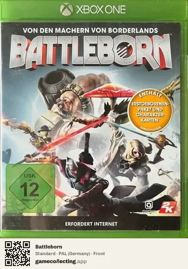 Battleborn Xbox One, Germany box front