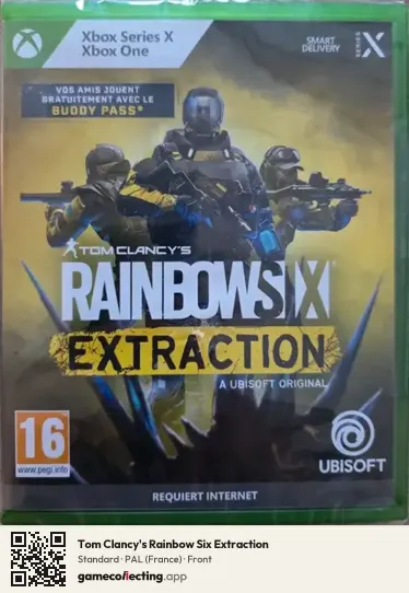 Tom Clancy's Rainbow Six Extraction Xbox Series X, France box front