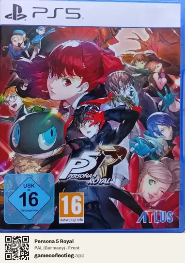 Persona 5 Royal PlayStation 5, Germany box front
