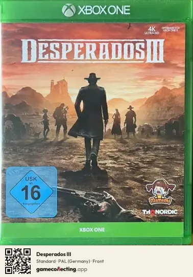 Desperados III Xbox One, Germany box front